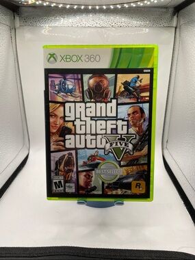 Microsoft Xbox 360 Grand Theft Auto V Green Case